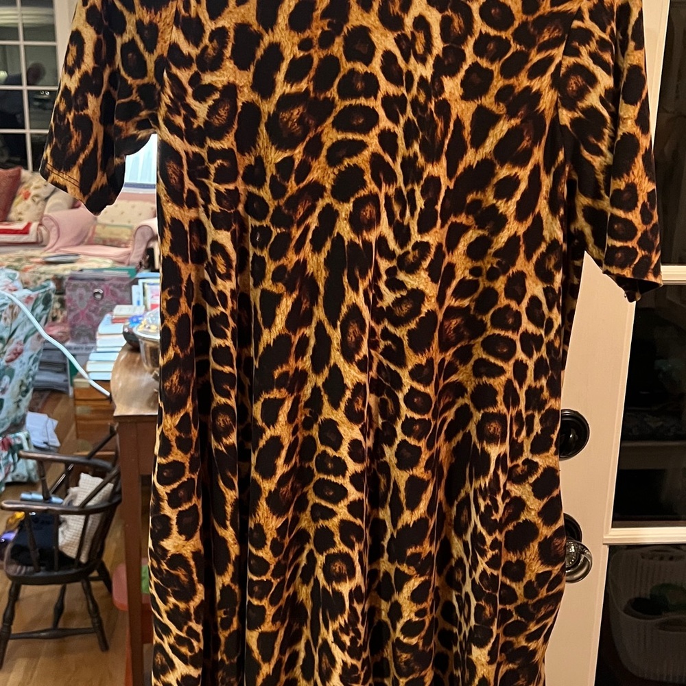 Agnes & Dora Brown Leopard Print Top